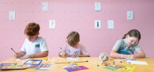 Art cart drawing activities for The Immersive World of Thom Roberts