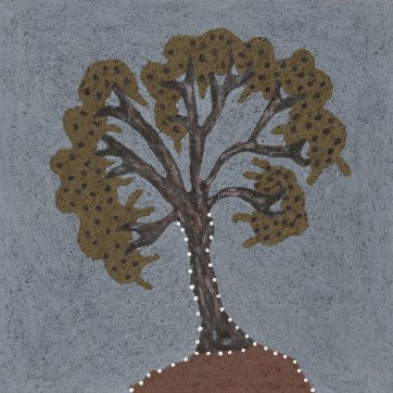 Barregll (nutwood tree), 2018 by Shirley Purdie