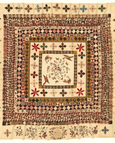 The Rajah quilt, 1841 by Kezia Hayter