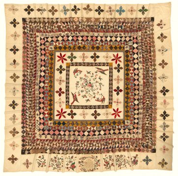 The Rajah quilt, 1841 by Kezia Hayter