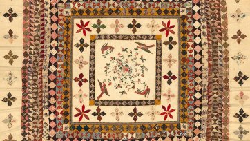 The Rajah quilt, 1841 by Kezia Hayter