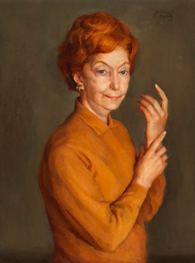 Portrait of Florence Broadhurst, 1968