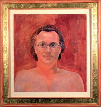 Portrait of Ted, 1990 by Mary Moore