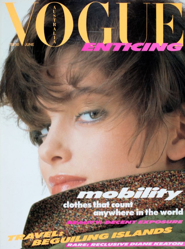 Vogue Australia 1985 June