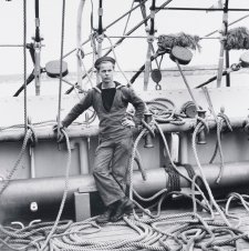 Tall-ship sailor, Torbay, Devon