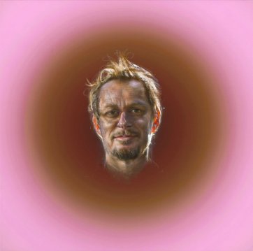 Richard Tognetti #1510, 2018 by Louise Hearman Richard Tognetti #1510, 2018 by Louise Hearman