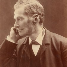 Album of cartes de visite and cabinet card photograph including a portrait of John Tebbutt