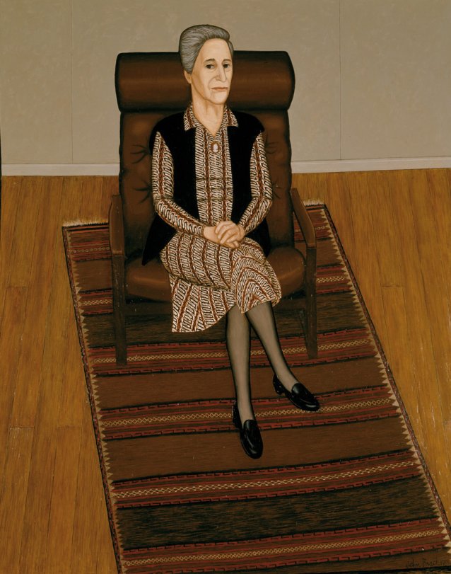 Portrait of Dr Ursula Hoff, 1985