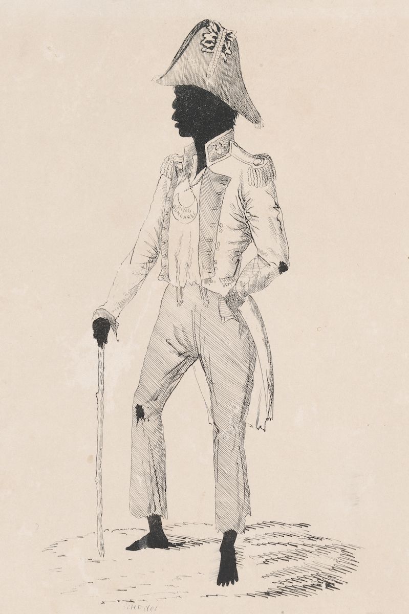 Bungaree, late chief of the Broken Bay tribe, Sydney