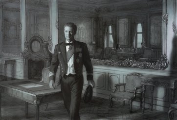 Study for portrait of HRH Crown Prince Frederik