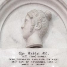 Monument to Mrs. Moore St. Luke’s Church, Liverpool, Sydney