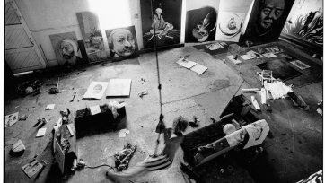 Brett Whiteley at Gas works studio