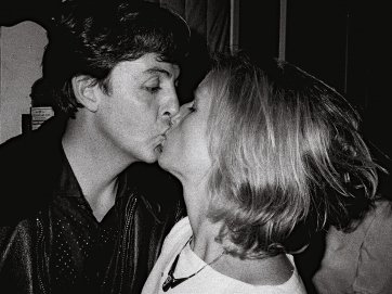 Paul and Linda McCartney, Abbey Road Studios, London, 1982 Robert Rosen
