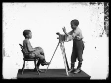 Albert Jonas and John Xiniwe of The African Choir, 1891 London Stereoscopic Co. Albert Jonas and John Xiniwe of The African Choir, 1891 London Stereoscopic Co.