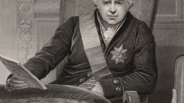 Portrait of Sir Joseph Banks, president of the Royal Society