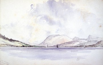 On the Derwent, near Hobart Town, 1854