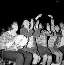 Fans at an Easybeats concert, Sydney Stadium, 1965 Bob King