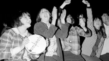 Fans at an Easybeats concert, Sydney Stadium, 1965 Bob King
