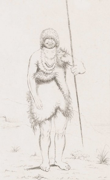 Woureddy [Wurati], a wild native of Brune Island