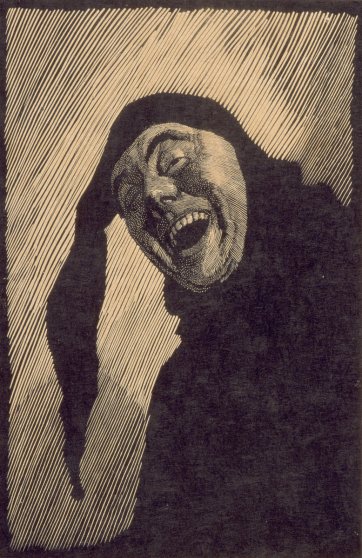 The Jester (self portrait), 1923 by Lionel Lindsay The Jester (self portrait), 1923 by Lionel Lindsay