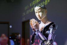 Kyoto Temple Enlists Android Buddhist Deity to Help People, 23 February 2019 The Asahi Shimbun. Kyoto Temple Enlists Android Buddhist Deity to Help People, 23 February 2019 The Asahi Shimbun.