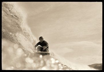 Ted at Bells Beach