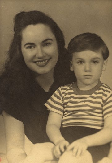 Betty Bryant Silverstein and son Michael B Silverstein