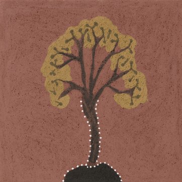Jugurrul (bush orange tree), 2018 by Shirley Purdie