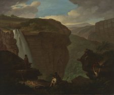Waterfall in Australia, c. 1830 by Augustus Earle