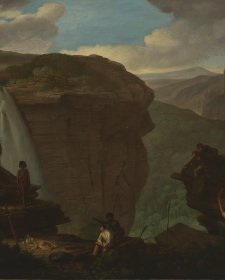 Waterfall in Australia, c. 1830 by Augustus Earle