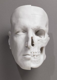Maquette for 'Divide (Self portrait)'