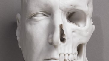 Maquette for 'Divide (Self portrait)'