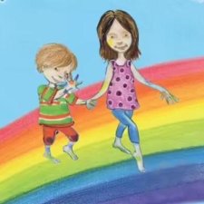 The Chalk Rainbow by Deborah Kelly and Gwynneth Jones