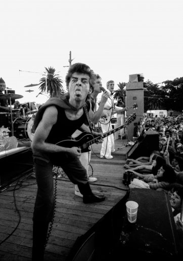 Skyhooks, Sydney Harbour, 1975 Bob King