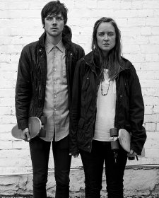 Daniel Whitechurch and Laura McKellar, Fitzroy, Melbourne, Australia, 2009 by Nikki Toole