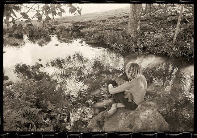 Wayne Lynch at Possum Creek, 1969