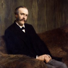 Arthur James Balfour, 1st Earl of Balfour, exhibited 1891 Sir Lawrence Alma-Tadema