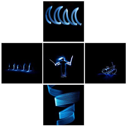 Lightshow (portraits in motion), 2010