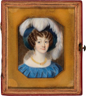 Fanny Jane Marlay, c.1841 by an unknown artist Fanny Jane Marlay, c.1841 by an unknown artist