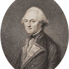 Captain James King, engraving after Webber