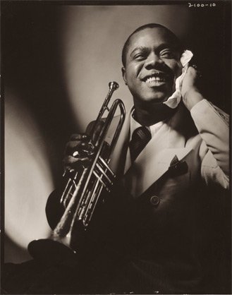 Louis Armstrong, by Anton Bruehl, 1935 publ. November 1935.
Credit: National Portrait Gallery, Smithsonian Institution