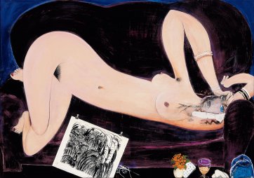 Portrait of Wendy, 1984 Brett Whiteley. Private collection. © Wendy Whiteley