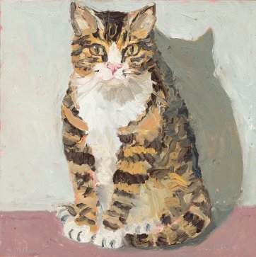 Emitt sitting, 2001 by Lucy Culliton