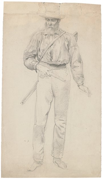 Studies for Bushrangers, Victoria, Australia, 1852 1886 by William Strutt