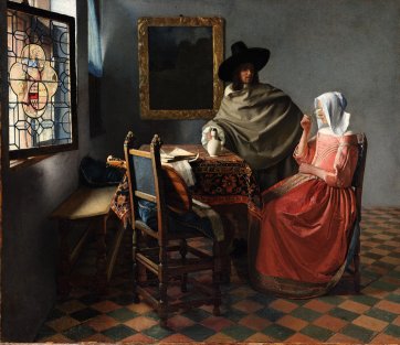 The Glass of Wine, c. 1659–61 Johannes Vermeer