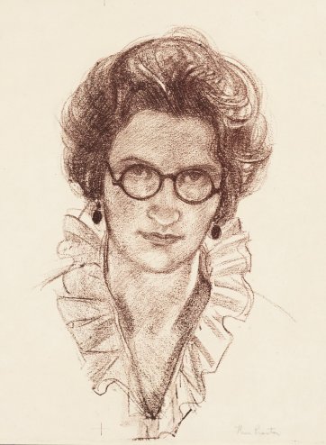 Self portrait, 1921 by Thea Proctor Self portrait, 1921 by Thea Proctor