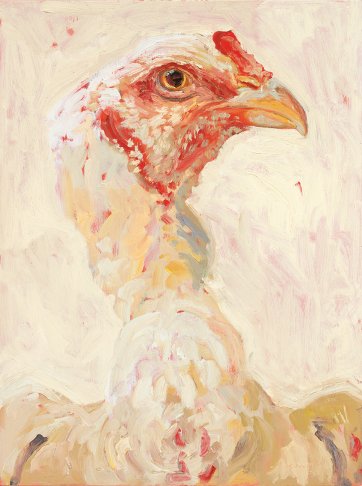 Easter Show cock 2, 2002 by Lucy Culliton