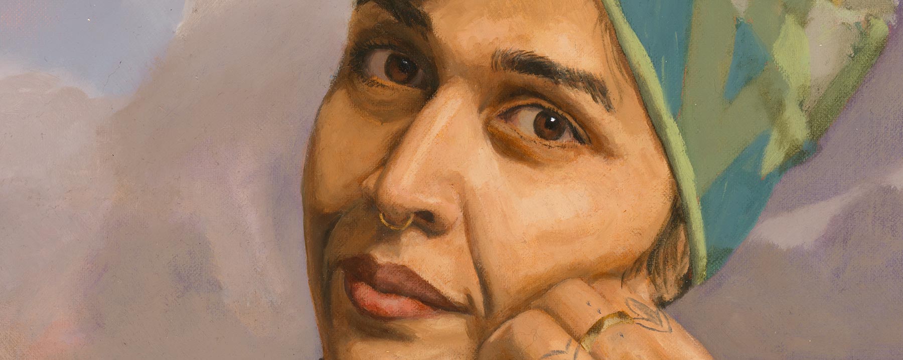 Lucinda, Tram Driver (detail), 2021 Avraham Vofsi