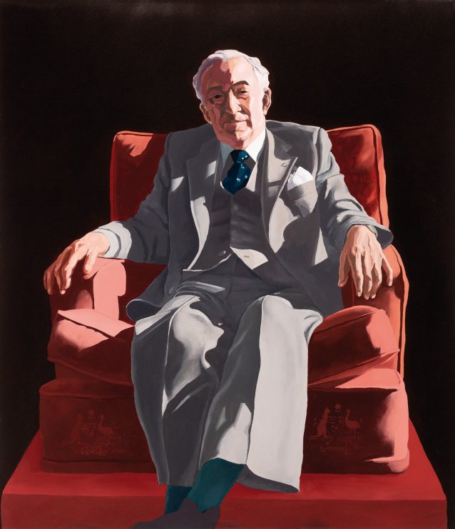 The Right Honourable Sir Zelman Cowen AK GCMG GCVO QC, 1984 by Andrew Sibley