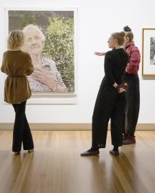 Portrait of Dame Elisabeth Murdoch, 2000 Australian Tapestry Workshop